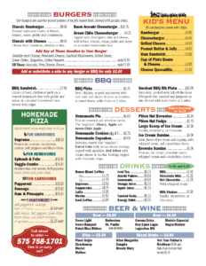 Menu Page 2